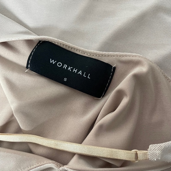 Workhall Cream Dress Size Small - Picture 4 of 7